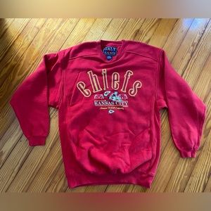 Vintage Kansas City Chiefs NFL Crewneck Tagged Galt Sand Size Medium boxy EUC